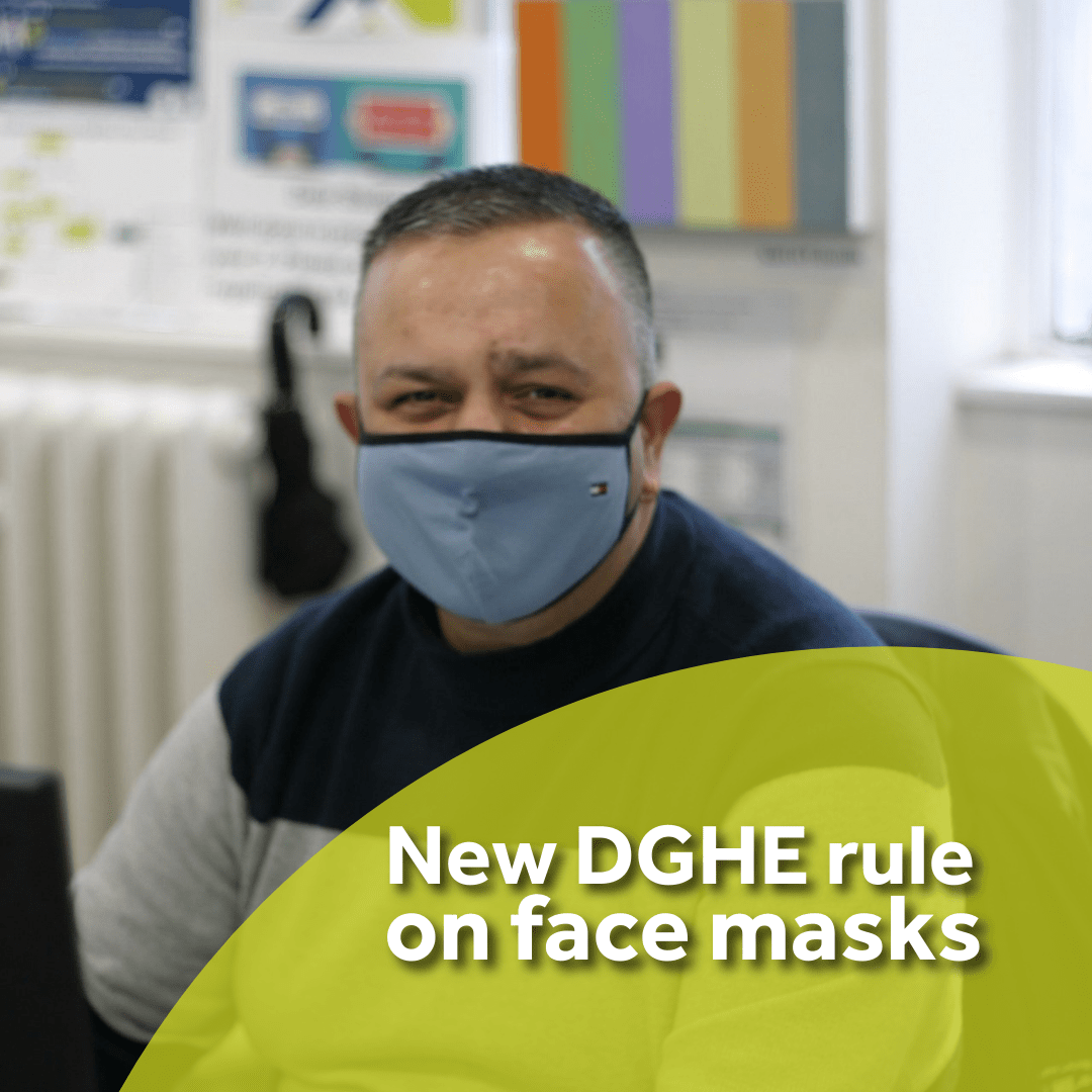 New DGHE Rule on Face Masks